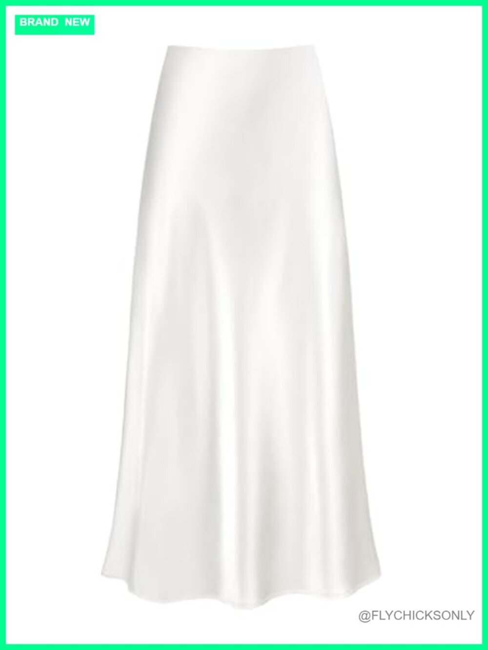 High Waisted Satin Maxi Skirt Women Silk Long Polka Dot Skirts Casual Elegant